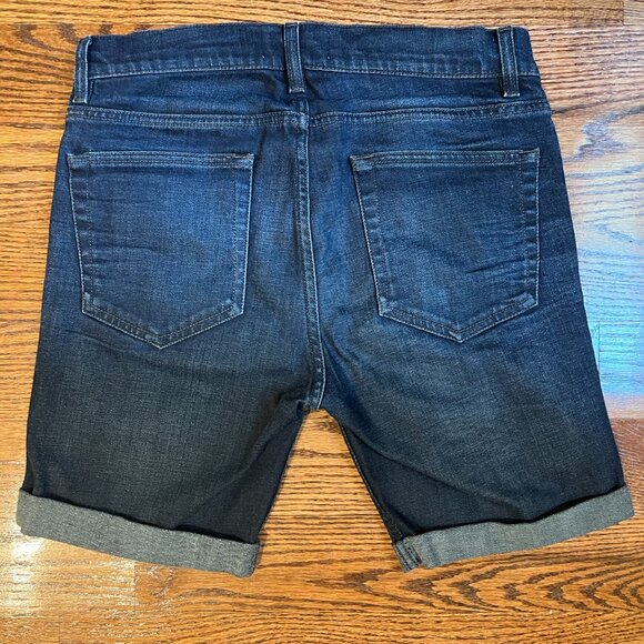 Cut Off Cuffed Jeans Shorts 30 - Picture 2 of 8